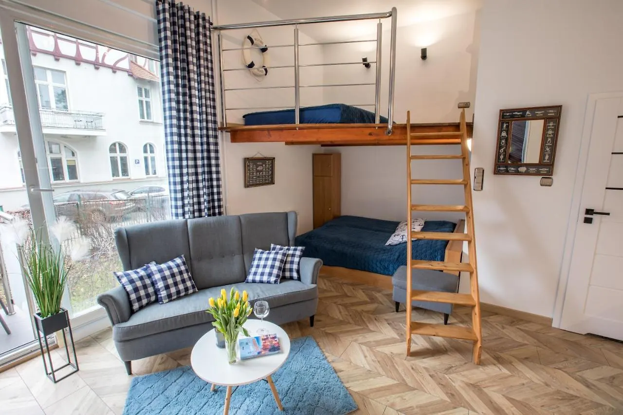 Apartament Chopina 5 M5 - Centrum Sopotu 3 Min Do Monciaka Polska
