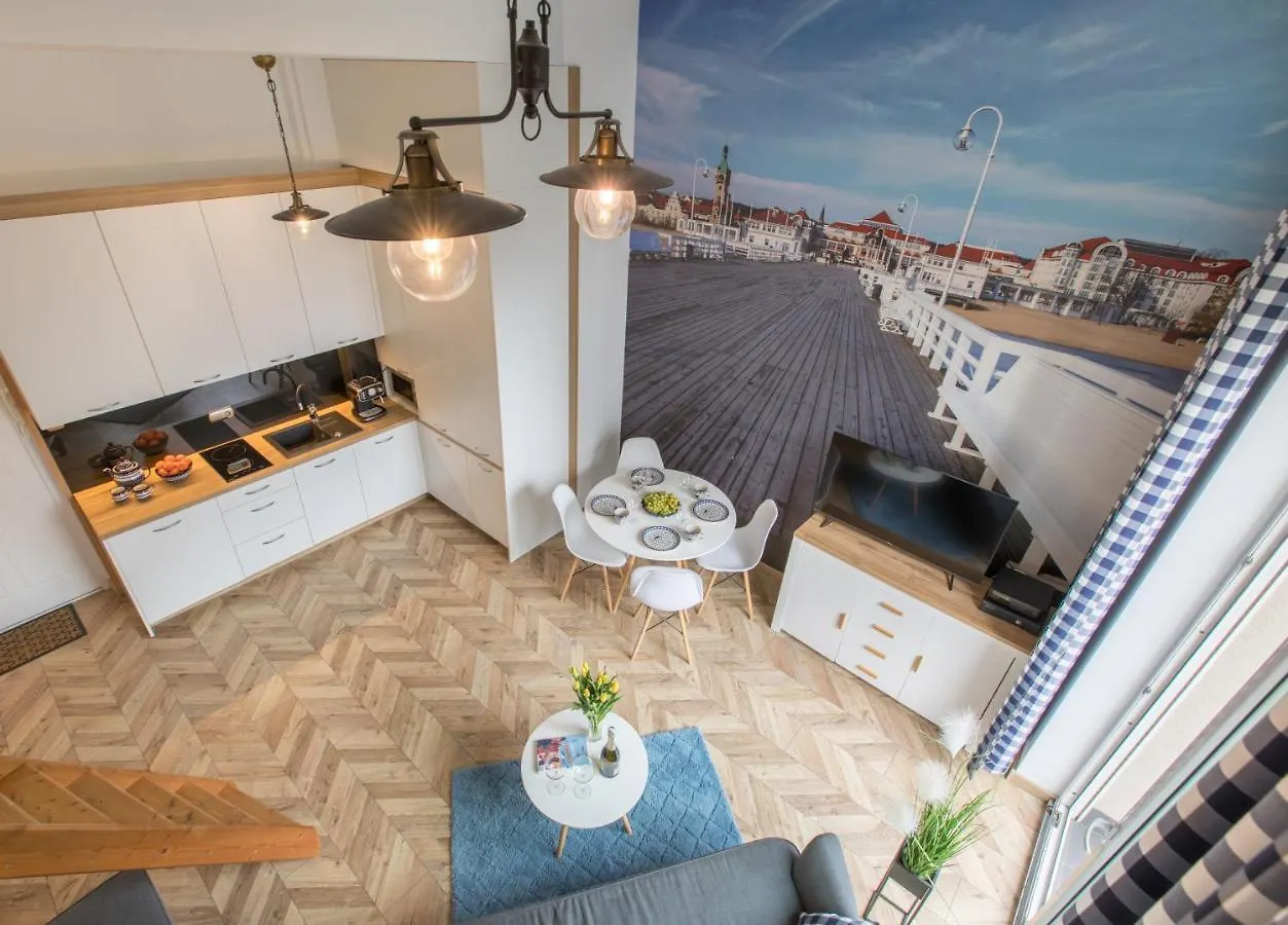 Apartament Chopina 5 M5 - Centrum Sopotu 3 Min Do Monciaka 0*, Sopot Poland
